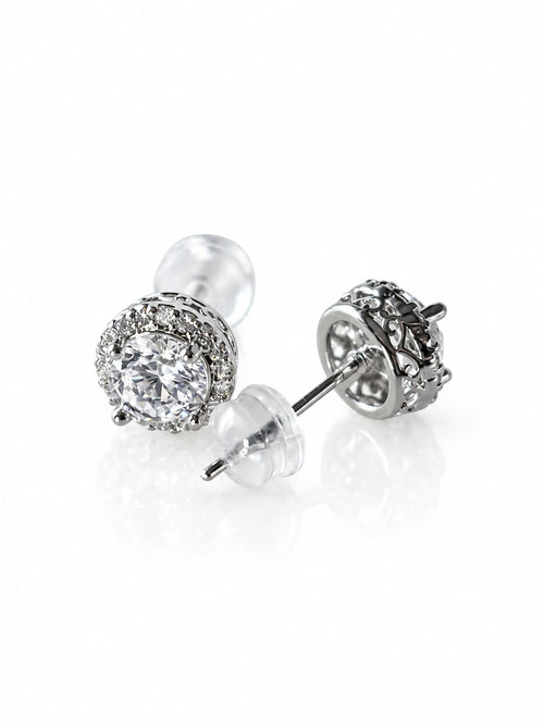 Diamond Star Stud Earrings