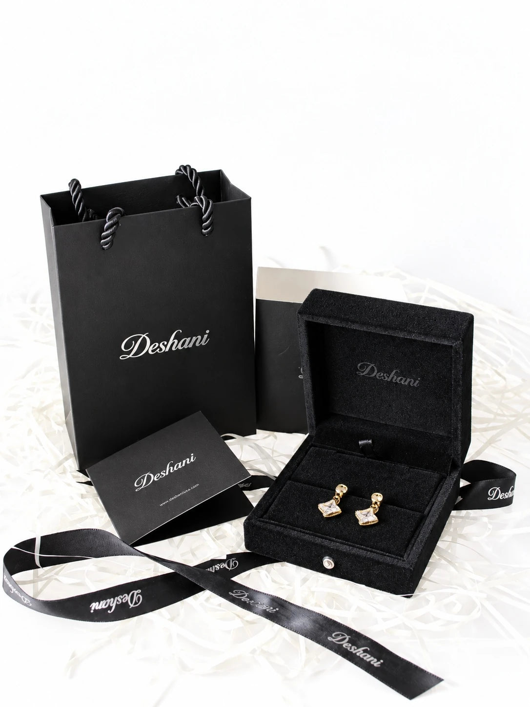 Gold Star Cushion Drops in Deshani gift-ready packaging