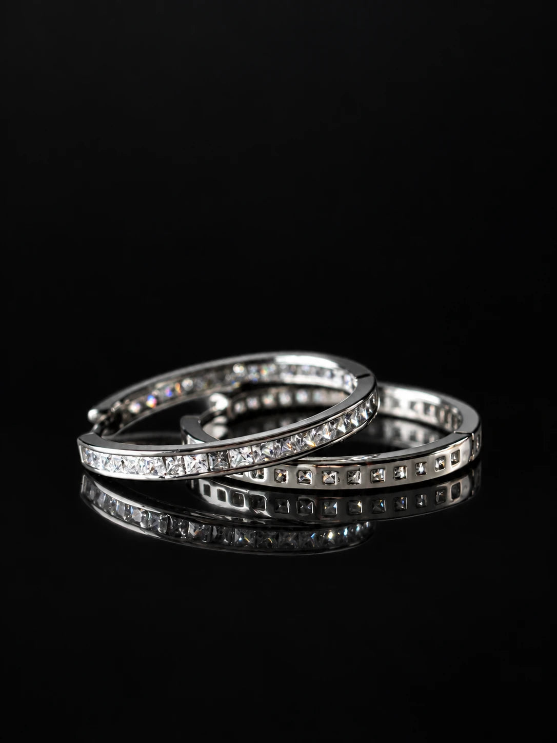 Pav¡§| Buckle Earrings