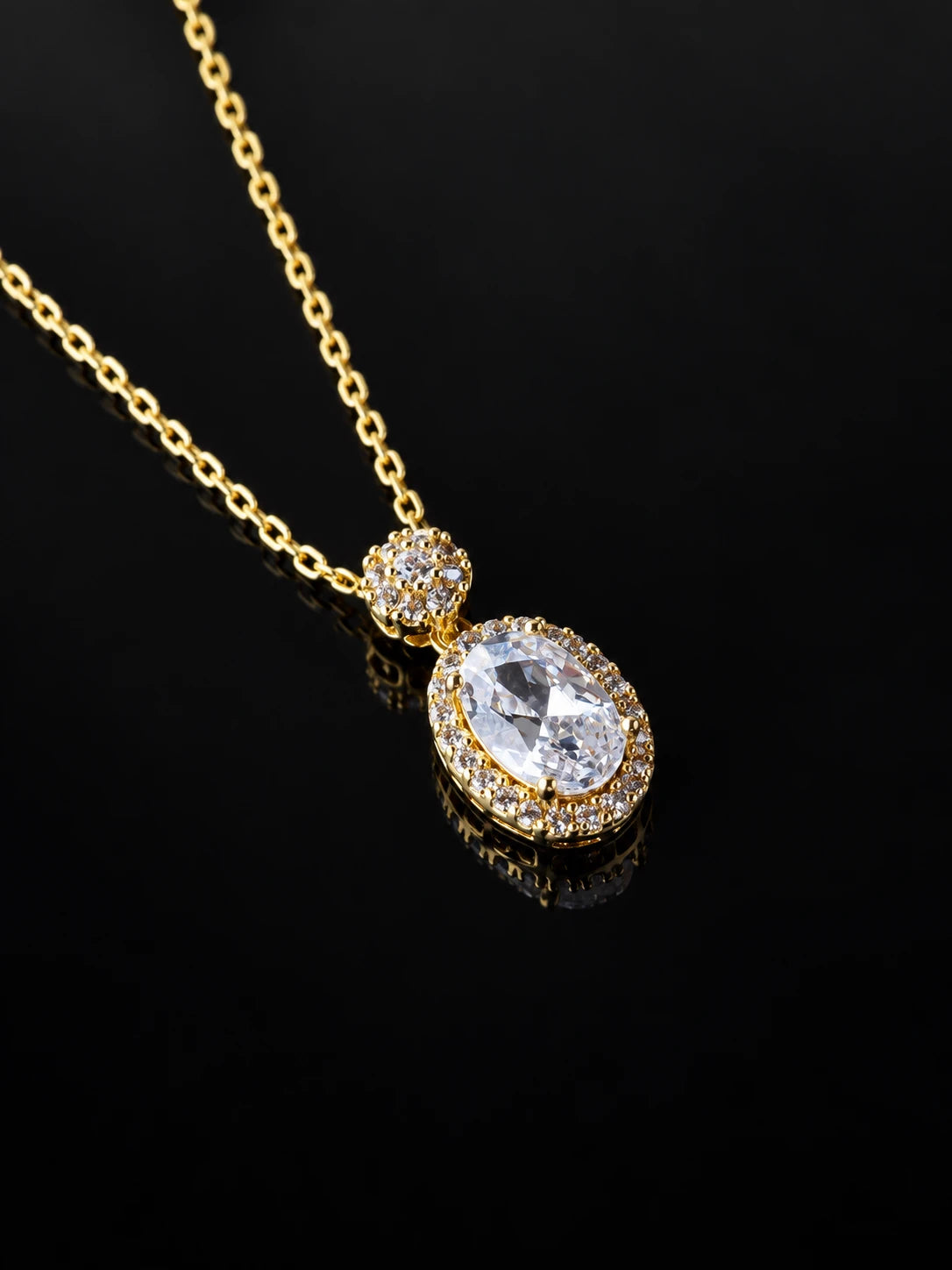 Oval & Marquise Pav¡§| Necklace
