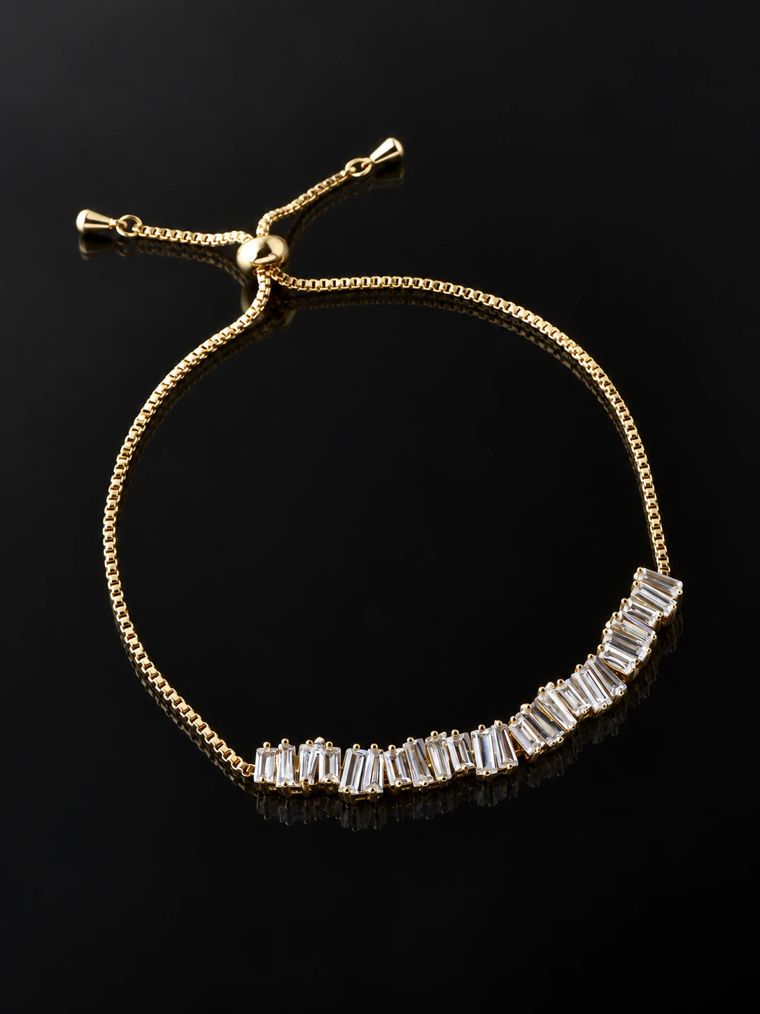 Golden Arc Bracelet