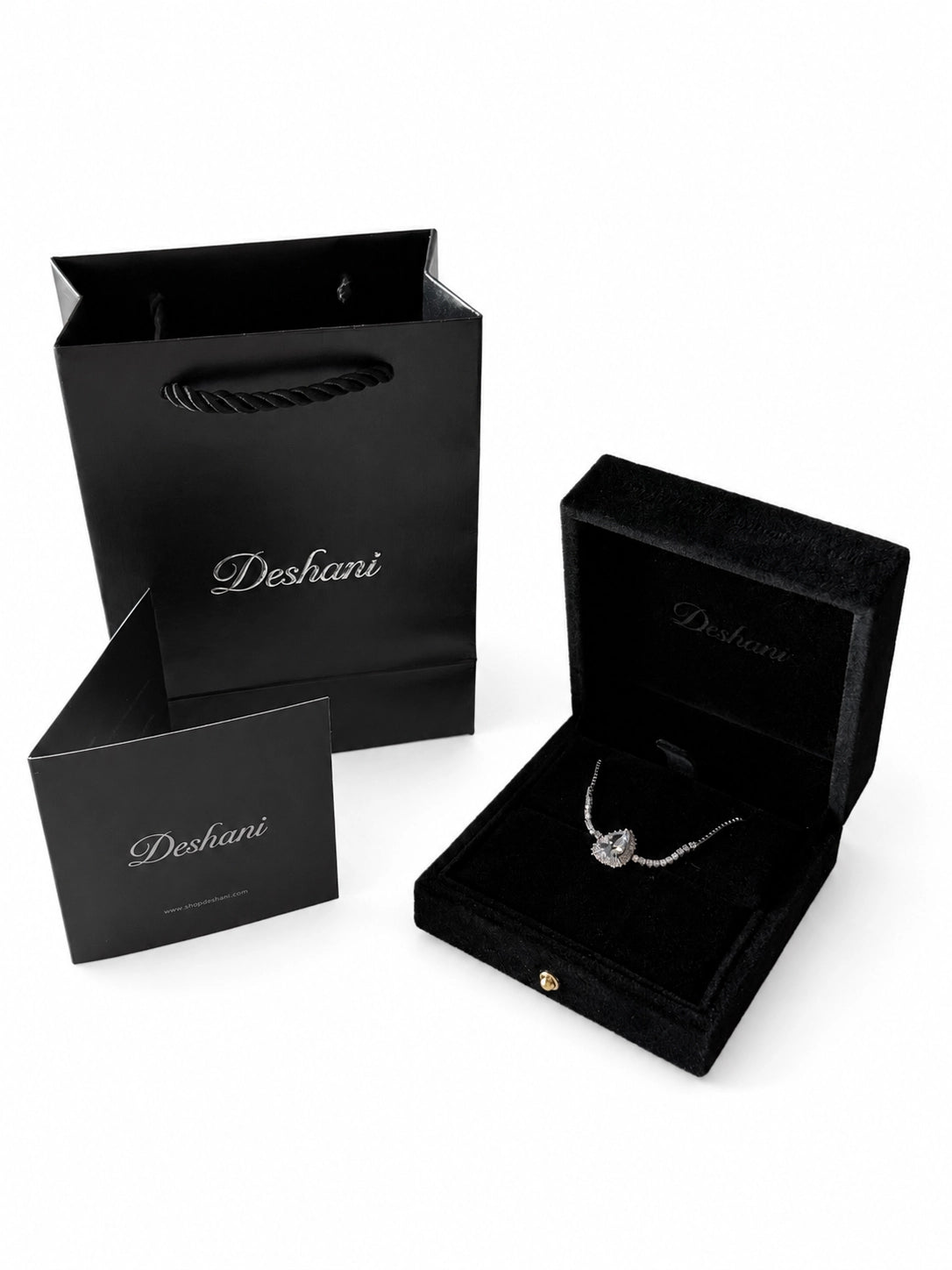 Pear & Baguette CZ Bracelet