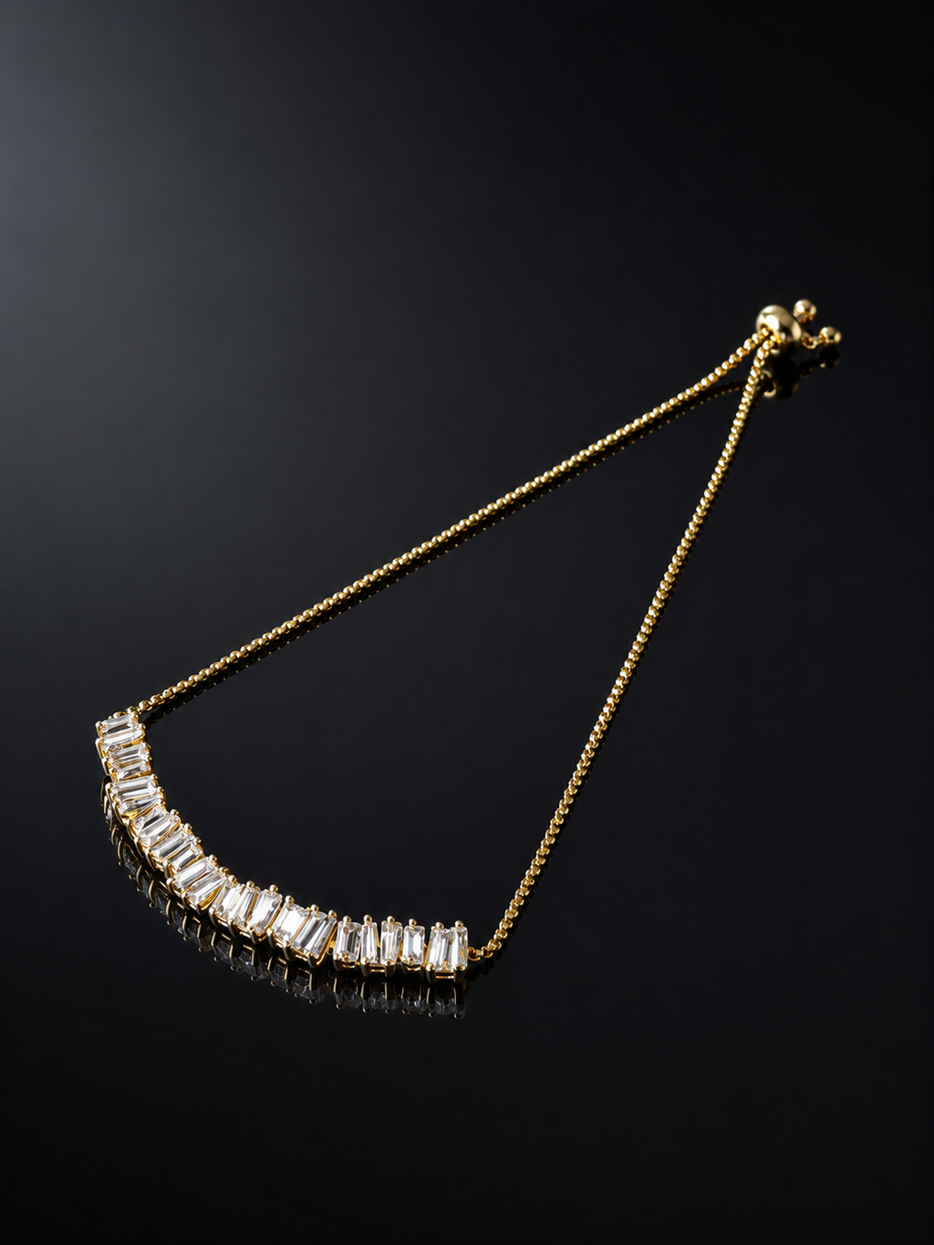 Golden Arc Bracelet