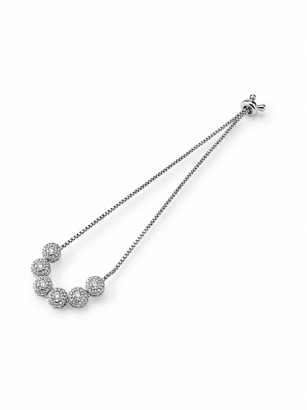 Ivory Pavé U-Cuff Bracelet