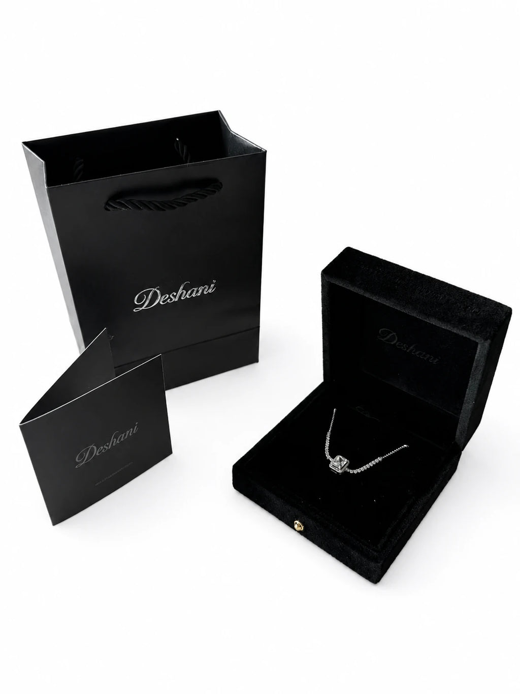 Side view of Solitaire Sparkle Bracelet on a white background