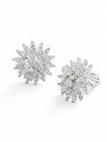 Multi-layered Starburst Floral Earrings