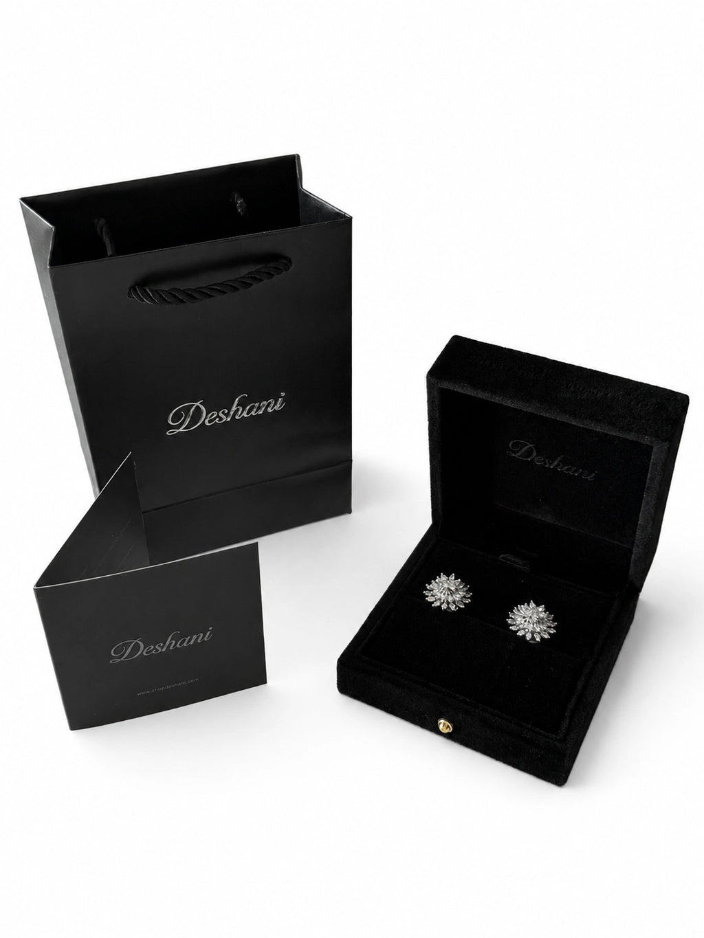 Starburst Flower Stud Earrings