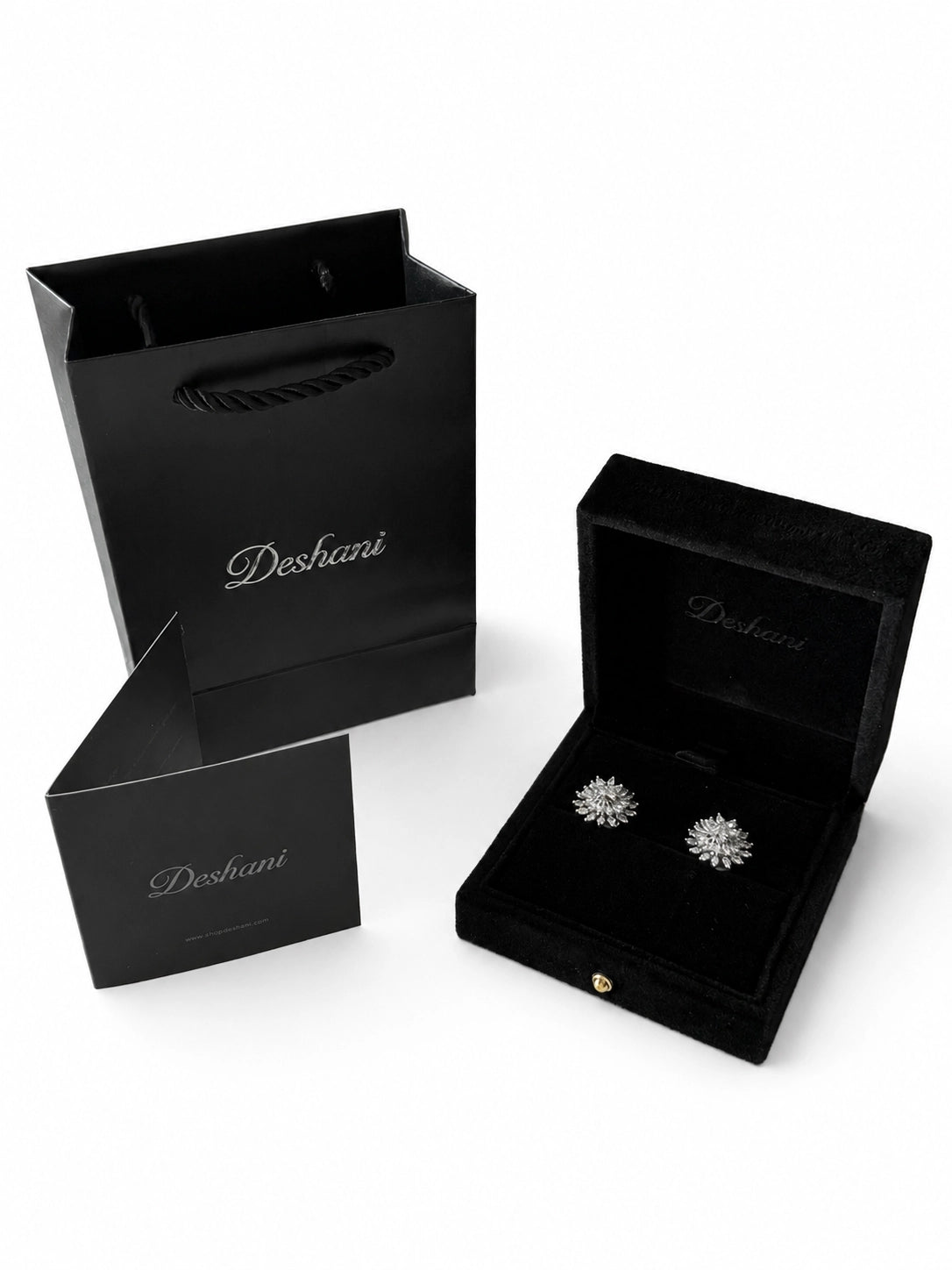 Starburst Flower Stud Earrings
