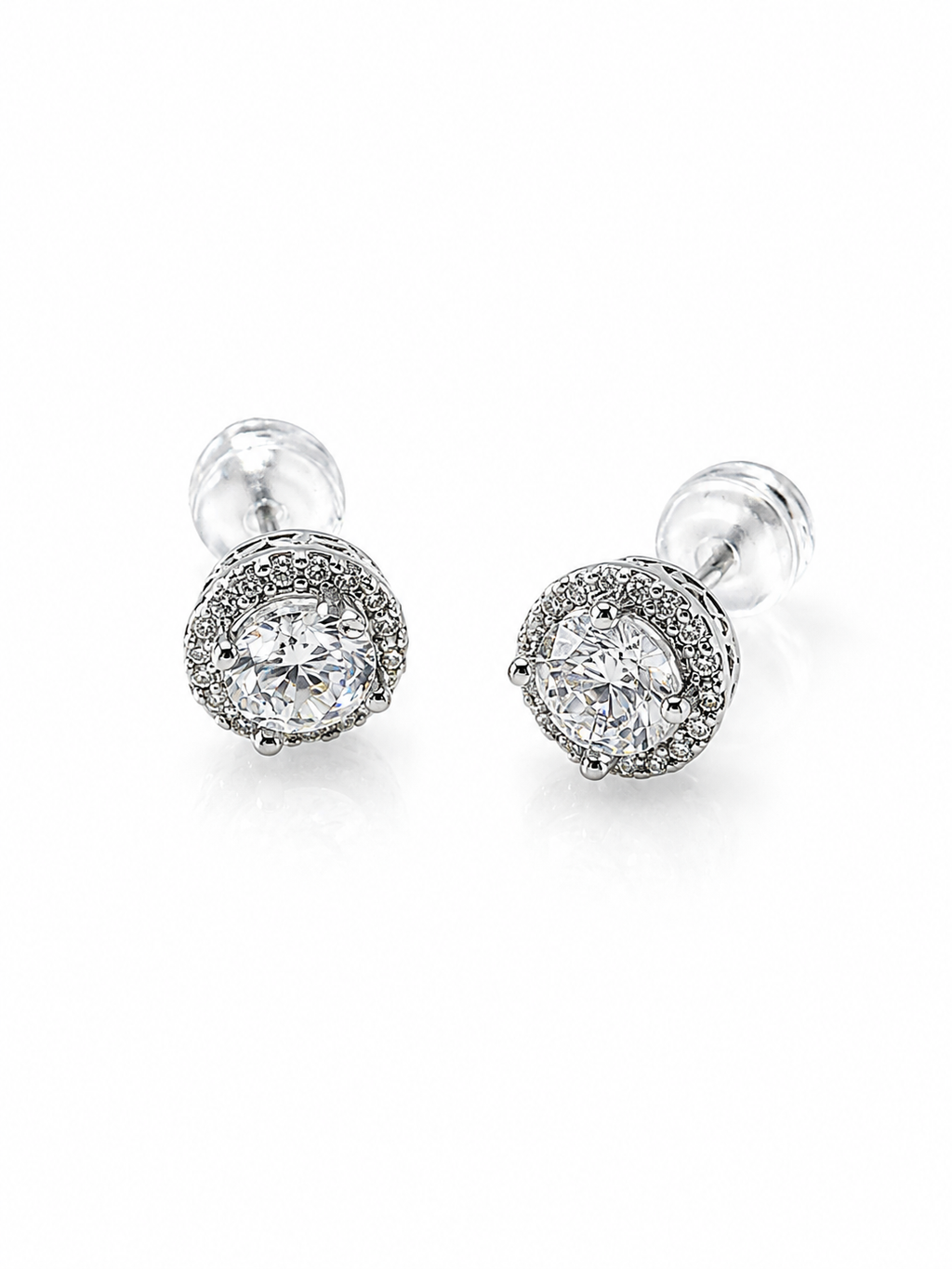 Diamond Star Stud Earrings