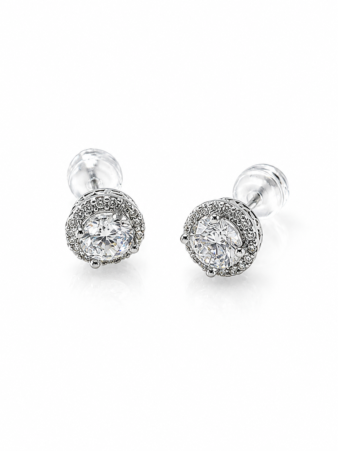 Diamond Star Stud Earrings