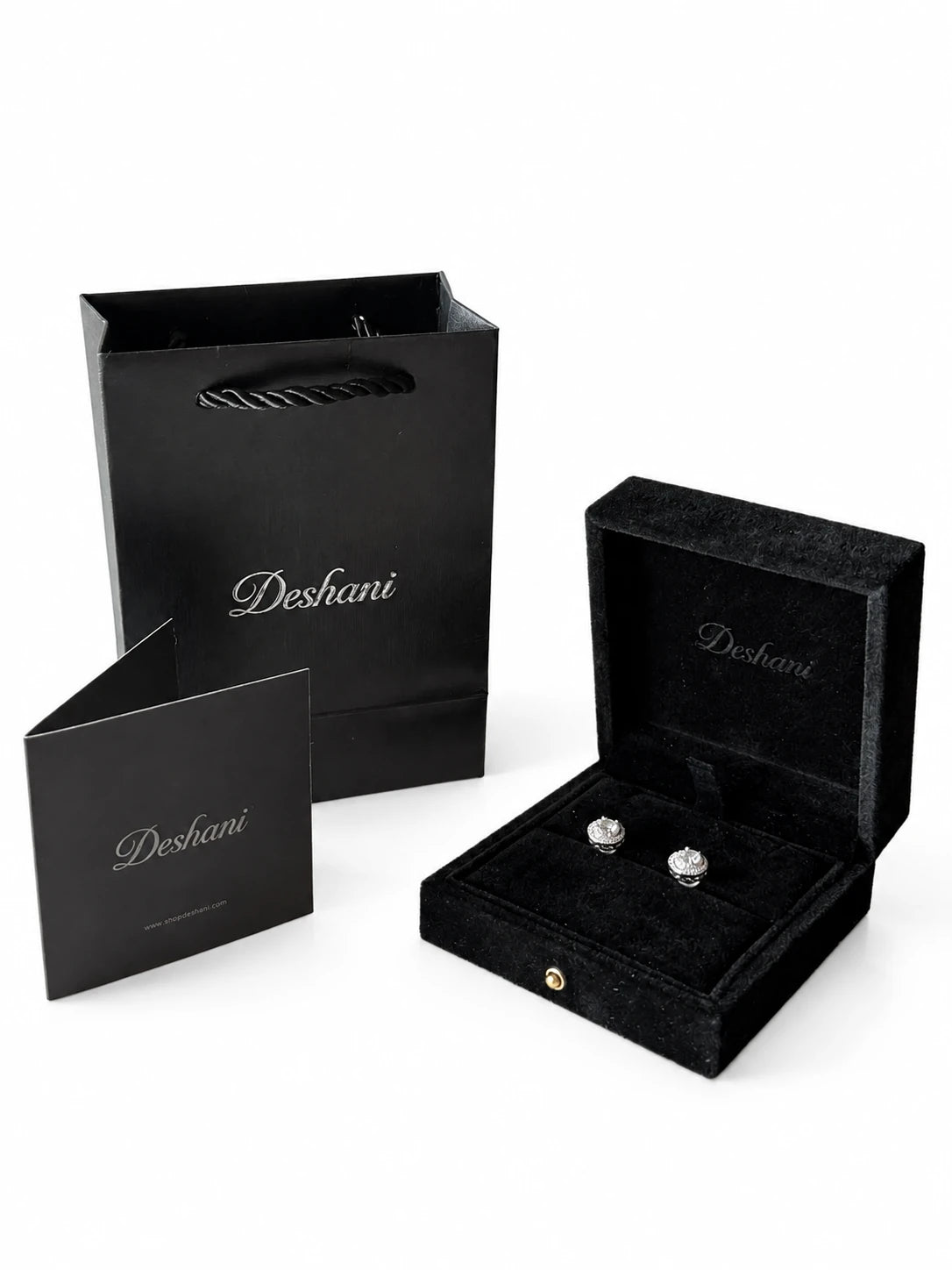 Layered Diamond Hoop Earrings