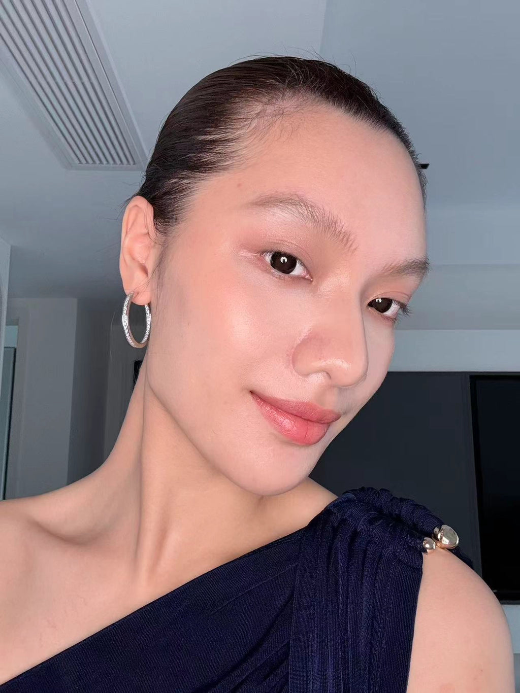Pavé Buckle Earrings
